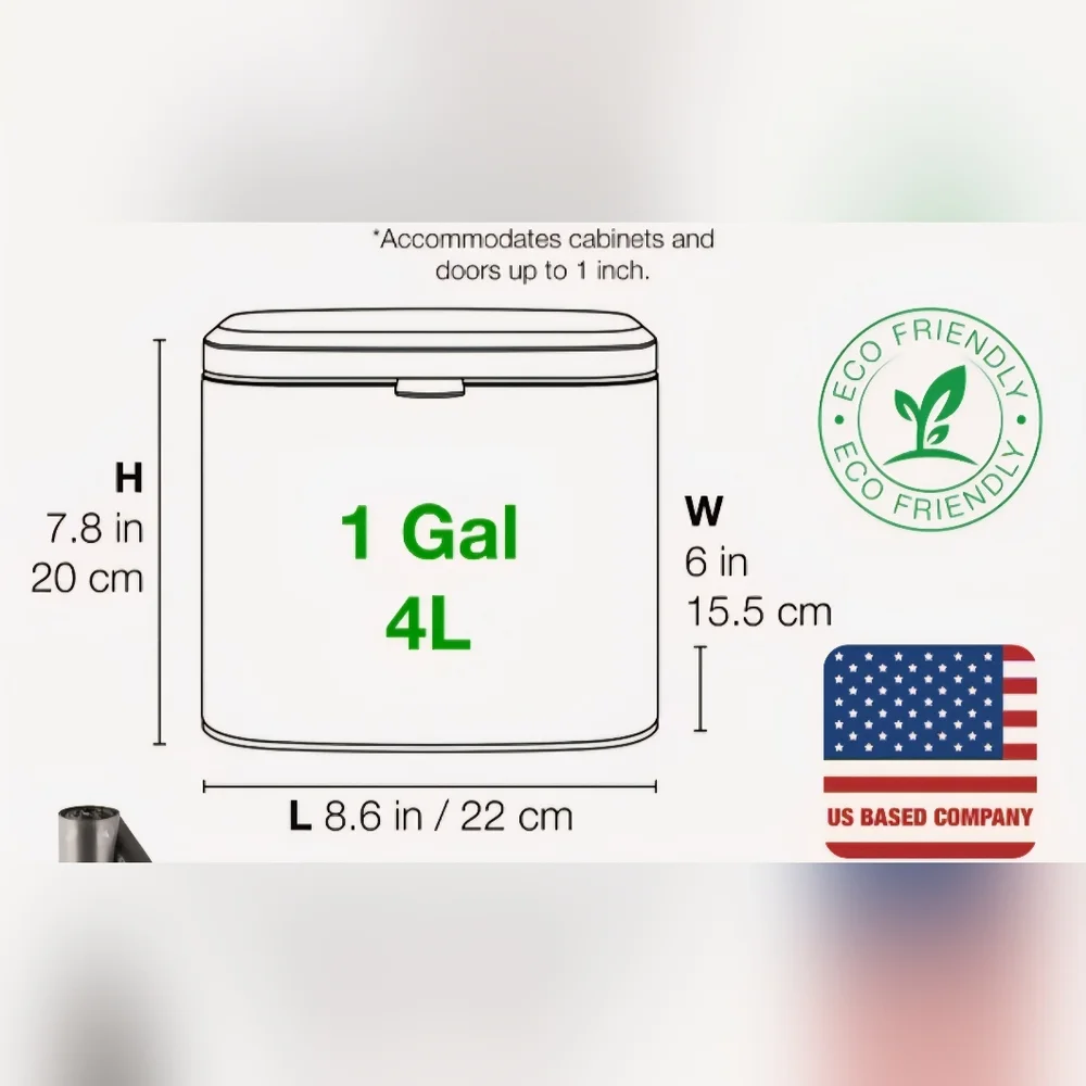 Silver Compost Bin with 124 Bags